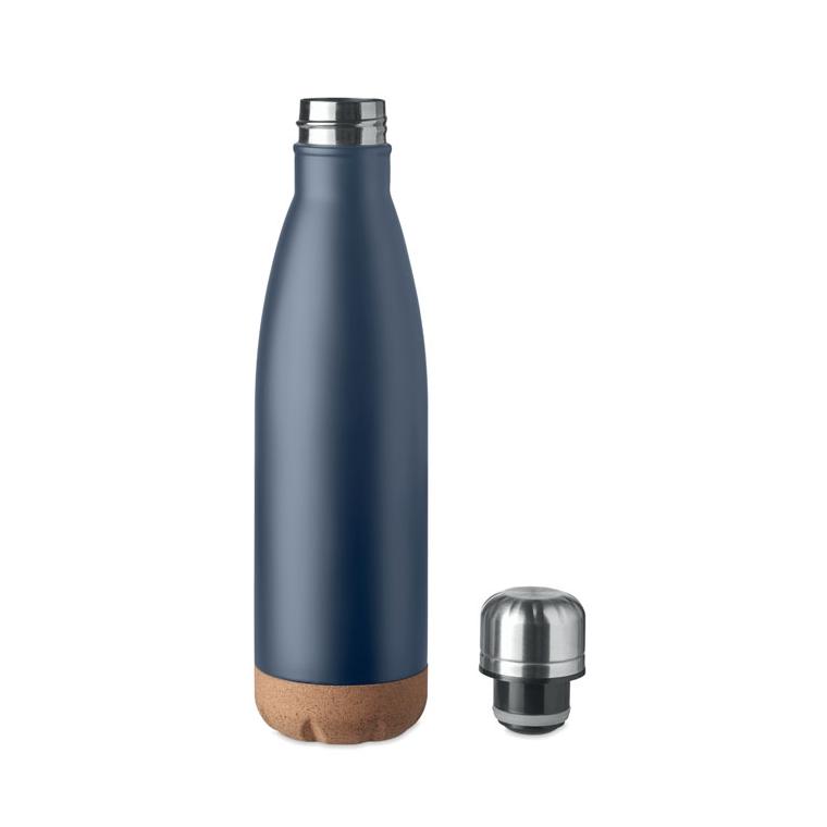 Sticlă cu perete dublu 500 ml ASPEN CORK Navy 