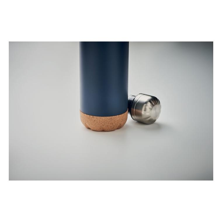Sticlă cu perete dublu 500 ml ASPEN CORK Navy 
