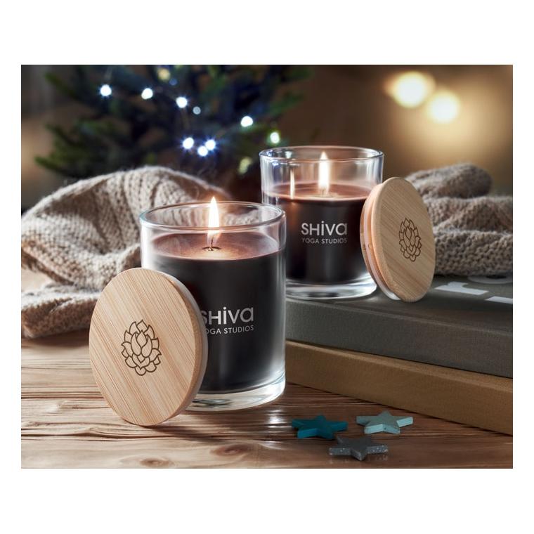 Lumânare cu parfum de vanilie ANCIENT HIGH Negru