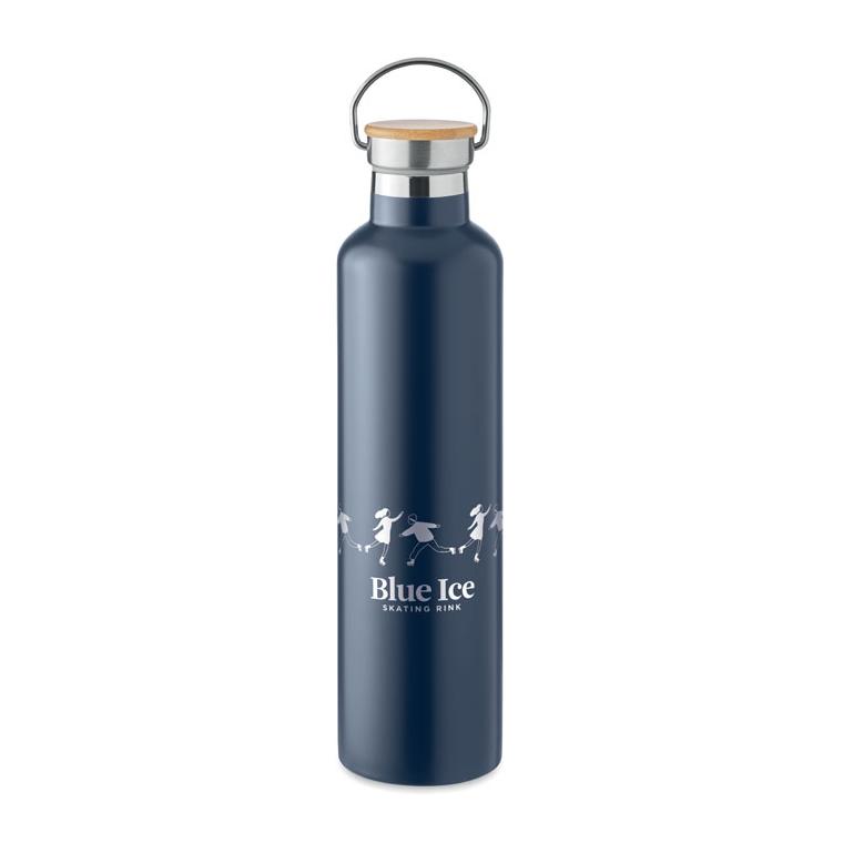 Termos cu perete dublu 1L HELSINKI LARGE Navy 