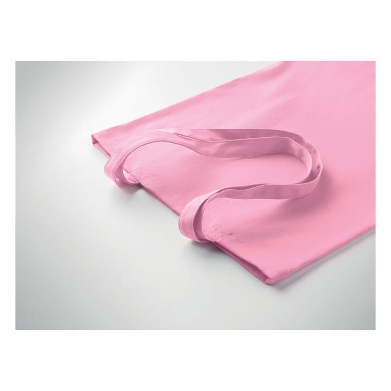 Sacoșă din pânză 270 gr/m² RASSA COLOURED Roz