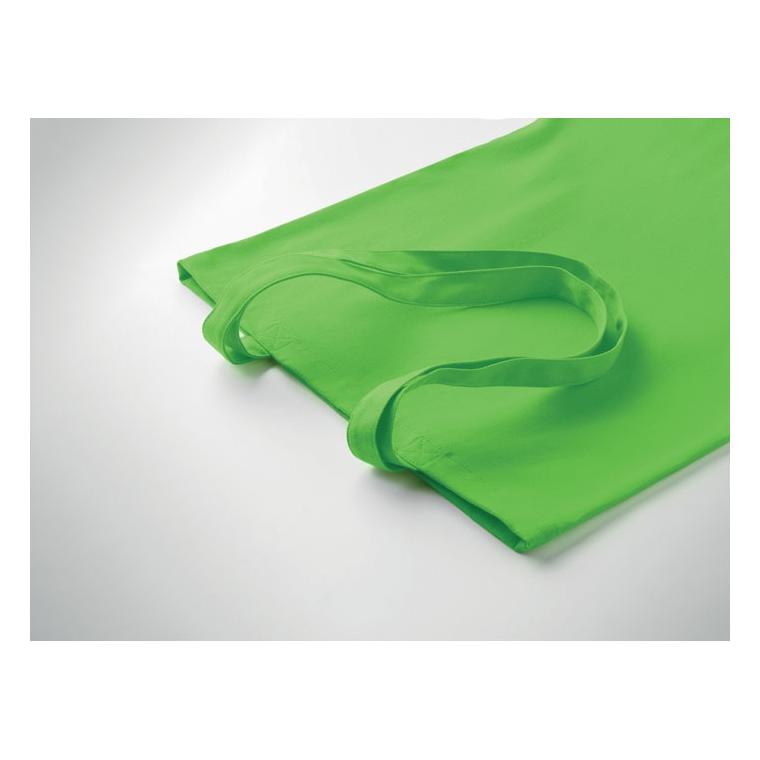 Sacoșă din pânză 270 gr/m² RASSA COLOURED Lime