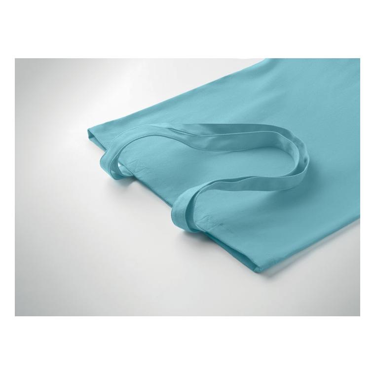 Sacoșă din pânză 270 gr/m² RASSA COLOURED Albastru deschis
