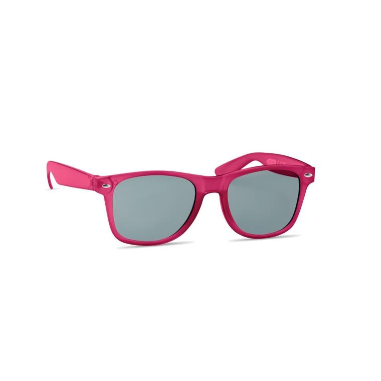 Ochelari de soare din RPET MACUSA Fucsia transparent