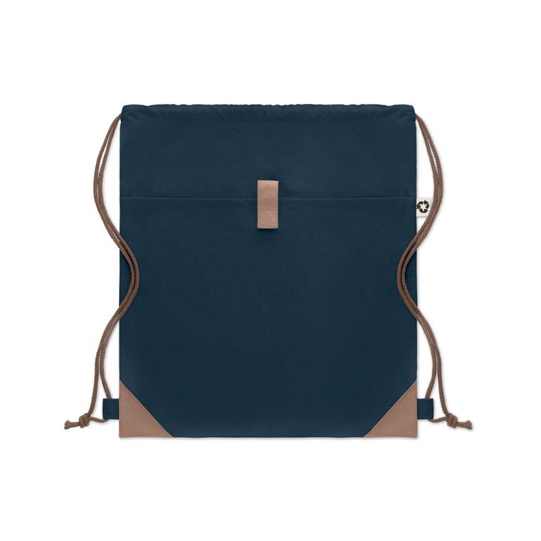 Rucsac cu cordon din bumbac PANDA BAG Navy 