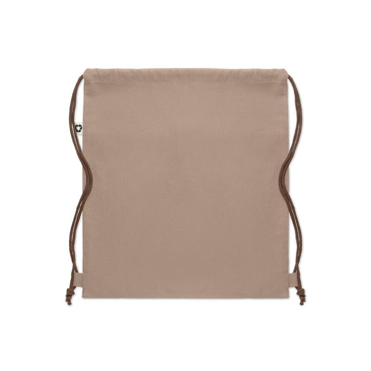 Rucsac cu cordon din bumbac PANDA BAG Bej