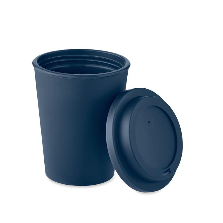 Pahar cu perete dublu PP 300 ml NOLA Navy 