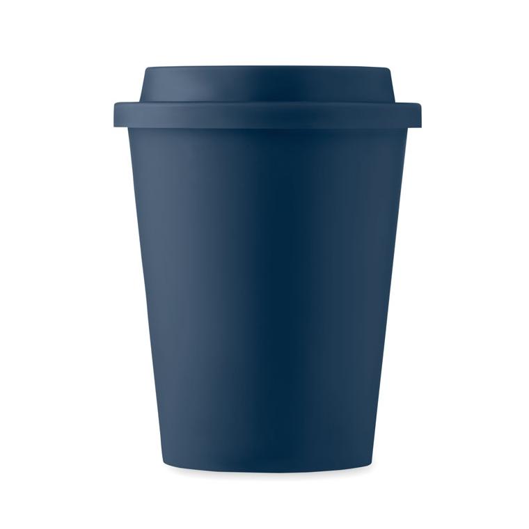 Pahar cu perete dublu PP 300 ml NOLA Navy 