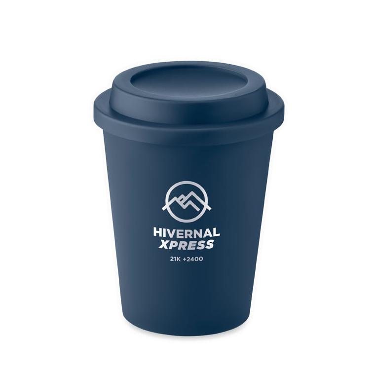 Pahar cu perete dublu PP 300 ml SORA Navy 