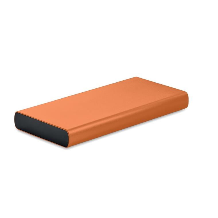 Powerbank 10000 mAh POWERFLAT 8 C Portocaliu