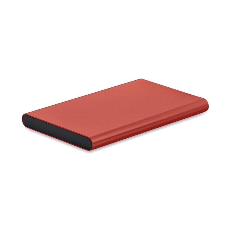 Powerbank de 4000 mAh tip C POWERFLAT C Vișiniu
