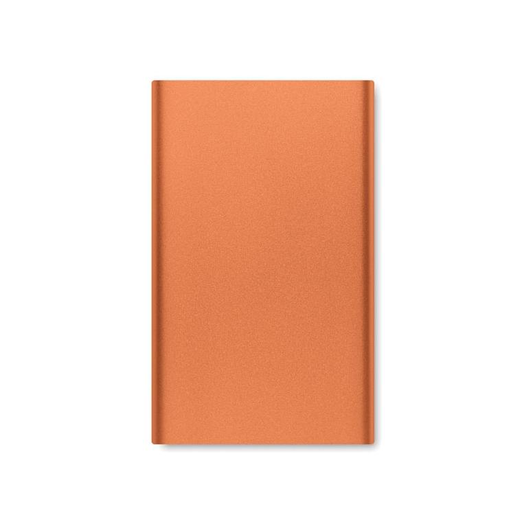 Powerbank de 4000 mAh tip C POWERFLAT C Portocaliu