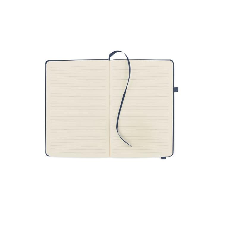 Notes A5 din PU reciclat ARPU Navy 