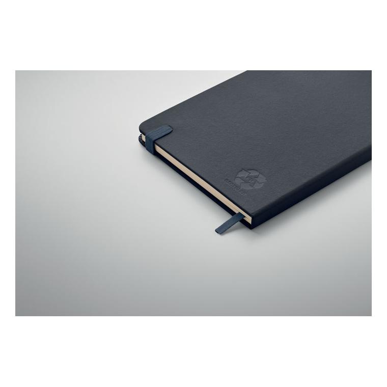 Notes A5 din PU reciclat ARPU Navy 