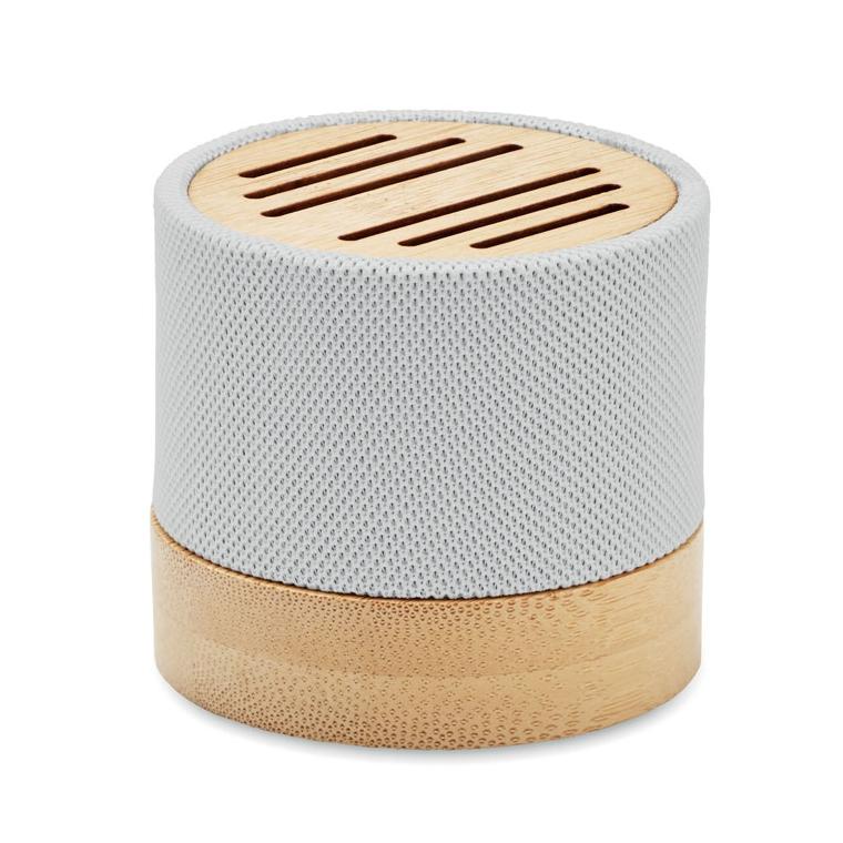 Boxă wireless RPET bambus BOOL Alb