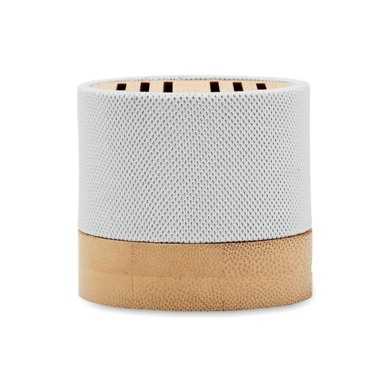 Boxă wireless RPET bambus BOOL Alb