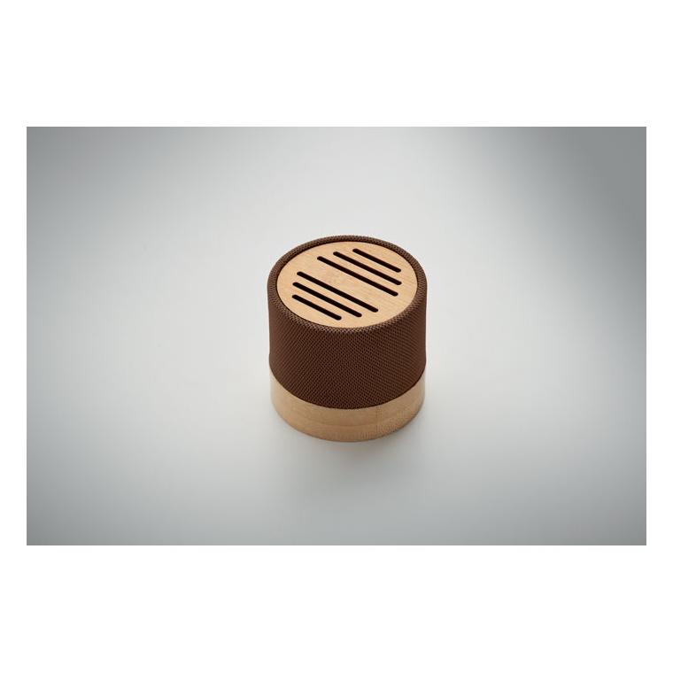 Boxă wireless RPET bambus BOOL Ciocolată
