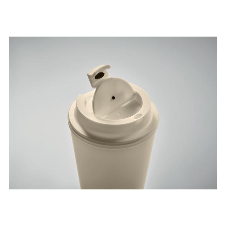 Cană din PP reciclat 300 ml TRIDUS Bej