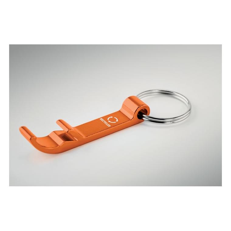 Breloc din aluminiu reciclat OVIKEY Portocaliu