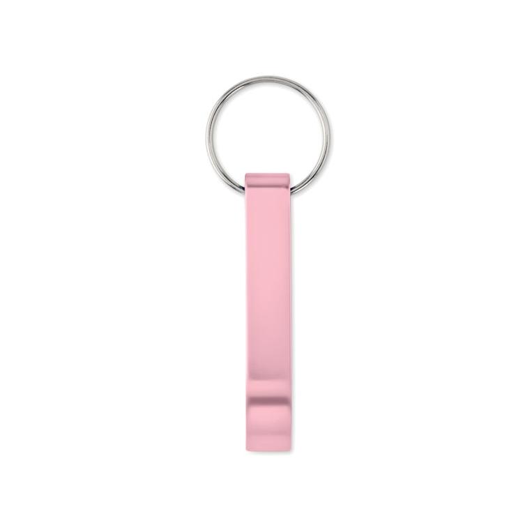 Breloc din aluminiu reciclat OVIKEY Roz