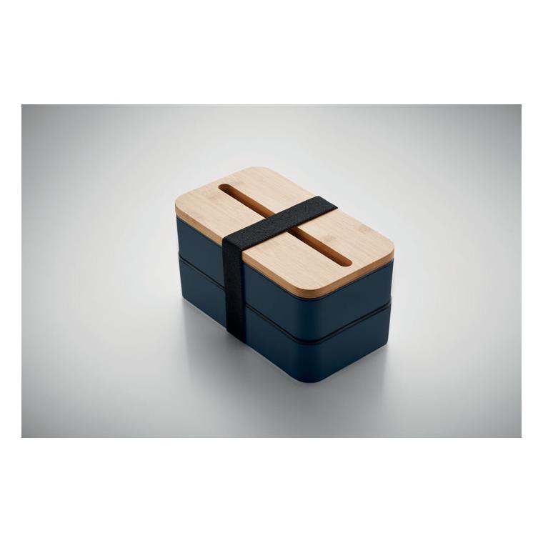 Cutie de prânz din PP reciclat WINT Navy 