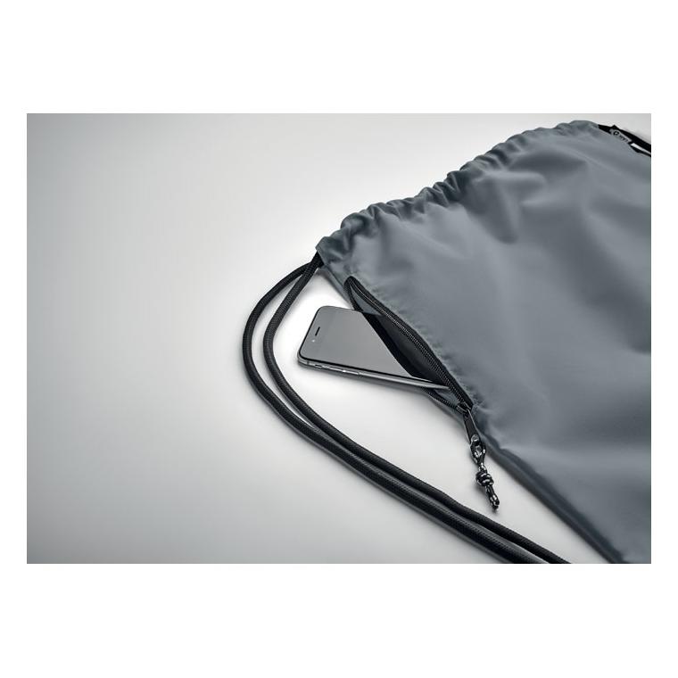 Rucsac cu șnur 300D RPET NIGHT Gri