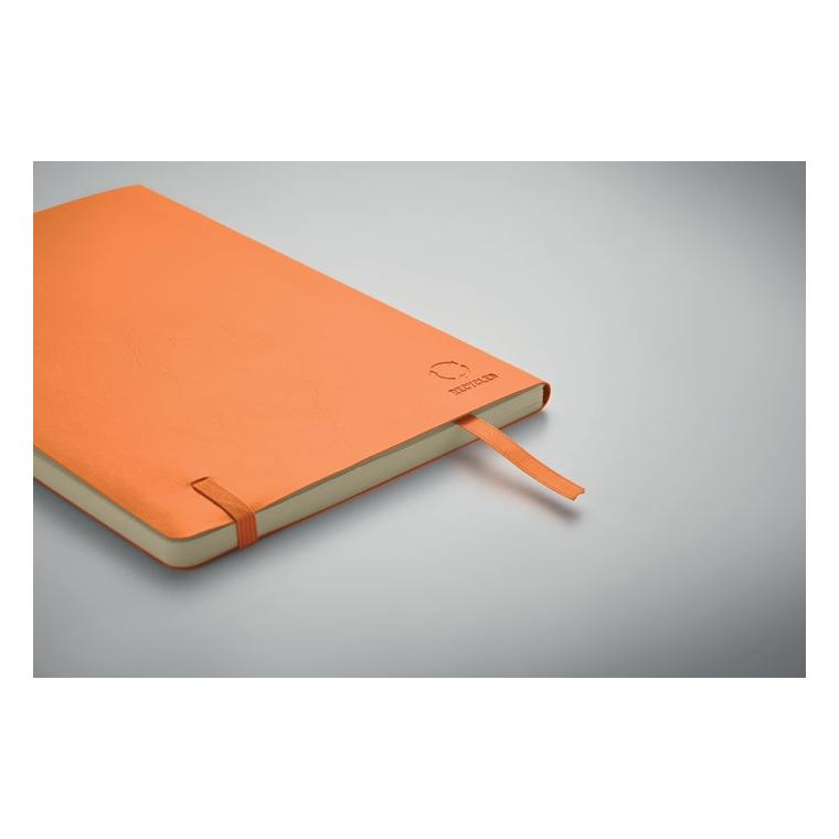 Caiet A5 reciclat BRETA Portocaliu