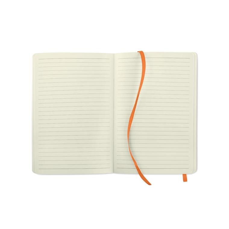 Caiet A5 reciclat BRETA Portocaliu