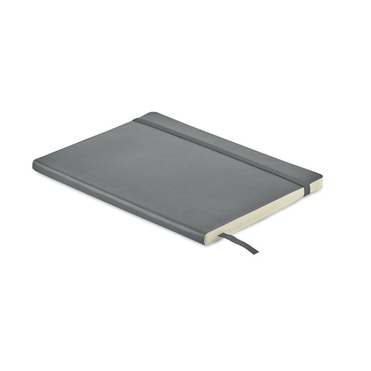 Caiet A5 reciclat BRETA Gri închis