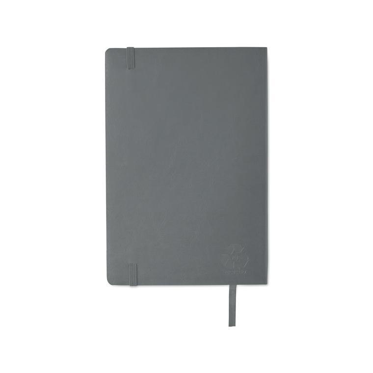 Caiet A5 reciclat BRETA Gri închis