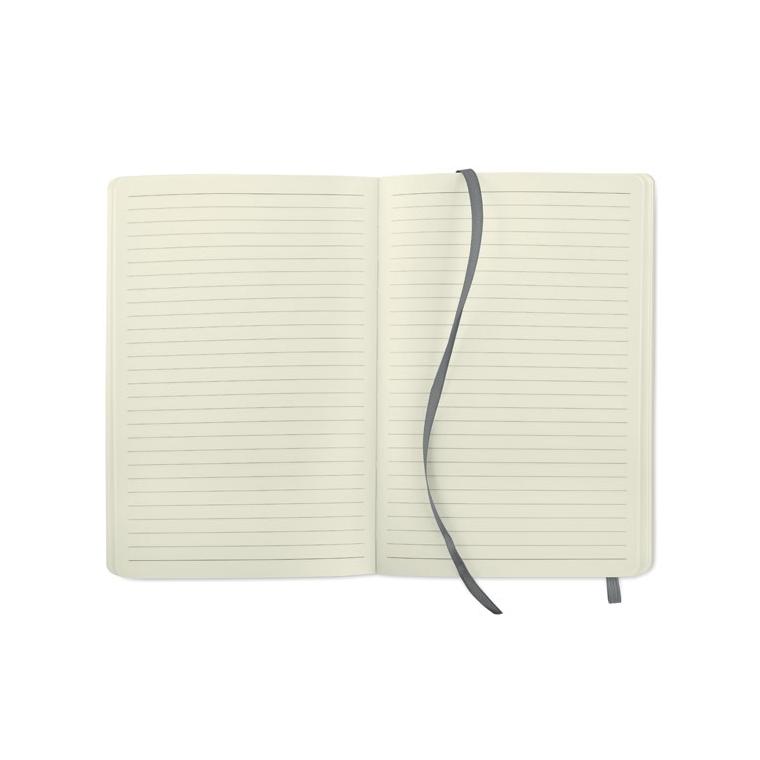 Caiet A5 reciclat BRETA Gri închis