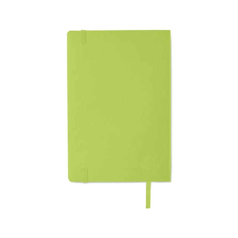 Caiet A5 reciclat BRETA Lime