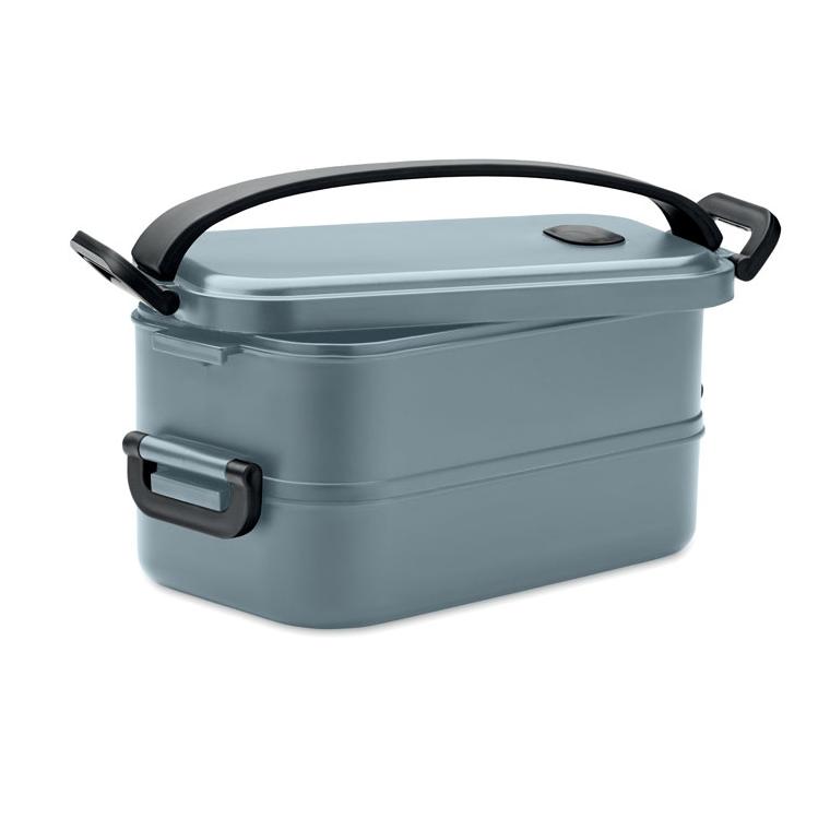 Cutie de prânz din PP reciclat IDOLUNCH Negru