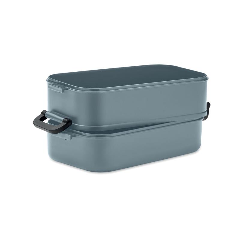 Cutie de prânz din PP reciclat IDOLUNCH Negru