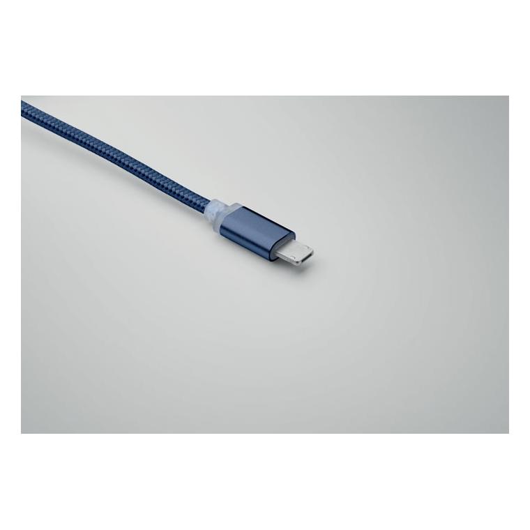 Cablu de încărcare 4 în 1 tip C BLUE Navy 