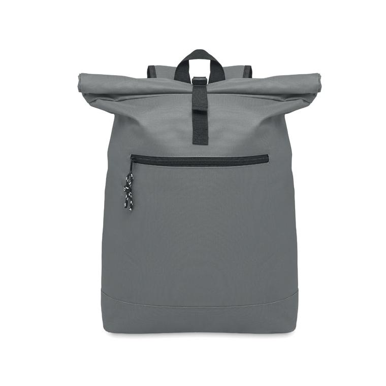 Rucsac rolltop din poliester 600D IREA Gri închis