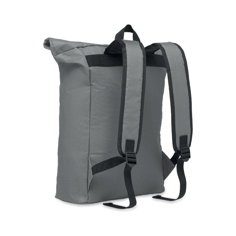 Rucsac rolltop din poliester 600D IREA Gri închis