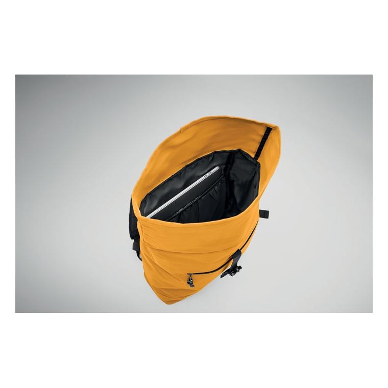 Rucsac rolltop din poliester 600D IREA ocru