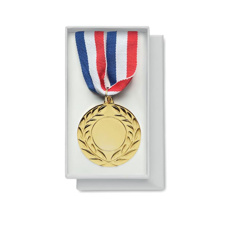 Medalie metalică diametru 5 cm WINNER Auriu