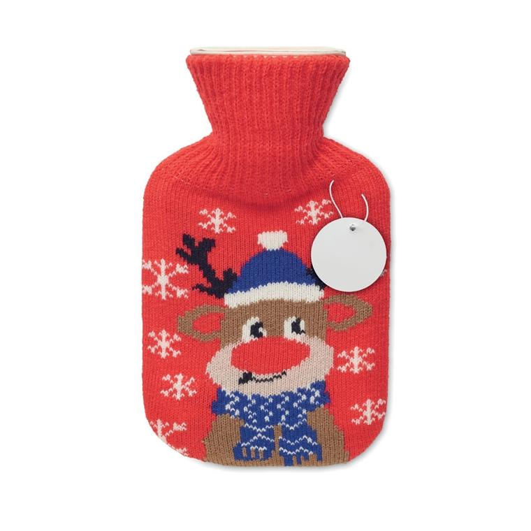 Sticlă apă caldă 250 ml AARHUS Roșu