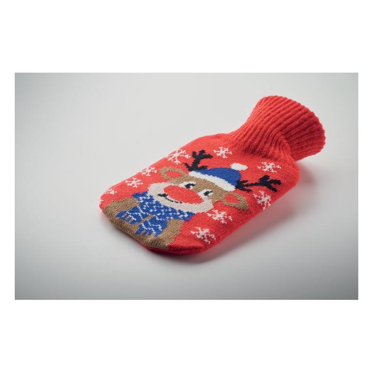 Sticlă apă caldă 250 ml AARHUS Roșu