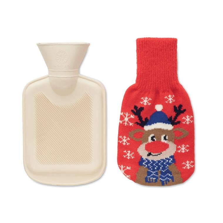 Sticlă apă caldă 250 ml AARHUS Roșu