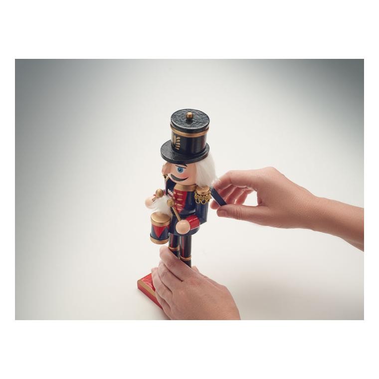 Ornament spărgător nuci lemn JOLLY CRUNCH Albastru