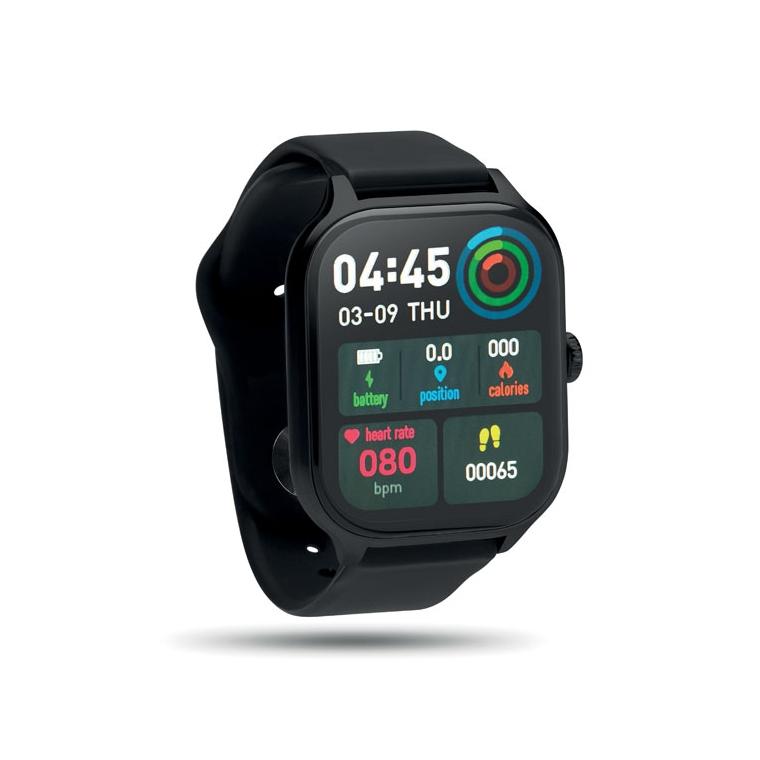 Ceas inteligent fără fir IRTO Negru