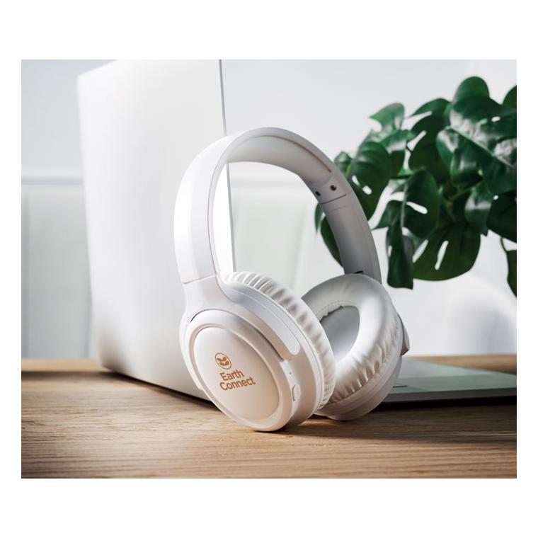 Căști pliabile ANC SILENT Alb