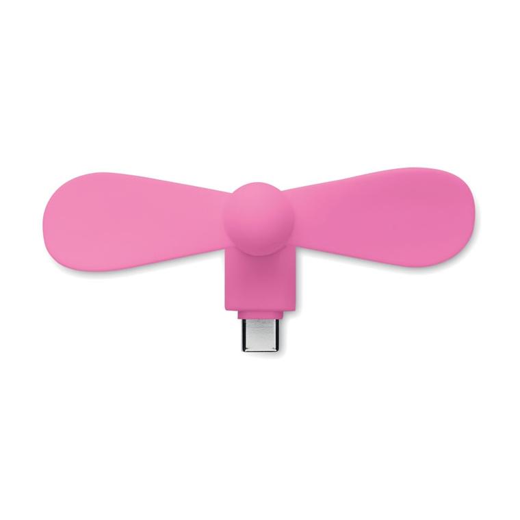 Ventilator USB portabil PHAN Fuchsia