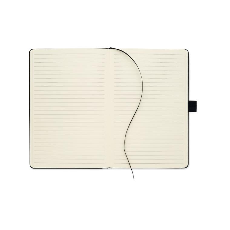 Agendă A5 PU buzunar frontal CINCO Negru