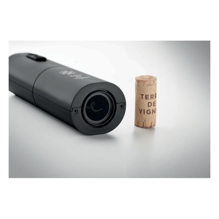 Desfăcător electric sticle vin VINO Negru