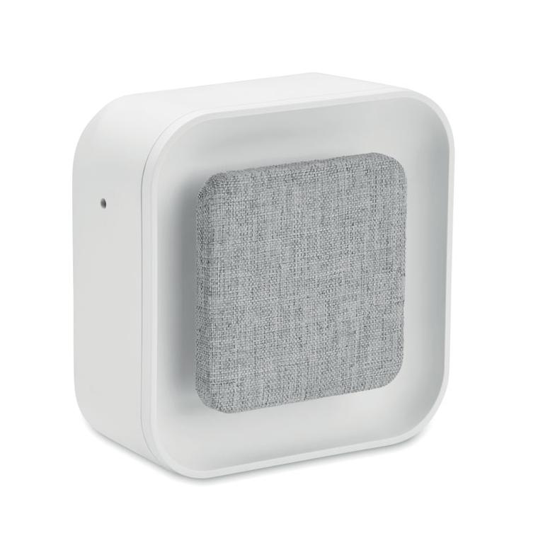 Ceas alarmă ABS/RPET reciclat LUCE Alb