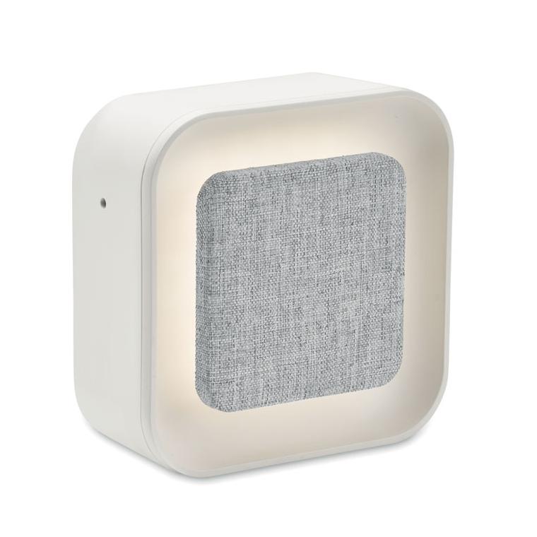 Ceas alarmă ABS/RPET reciclat LUCE Alb